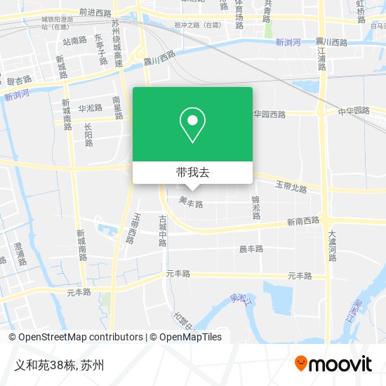 义和苑38栋地图