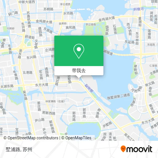 墅浦路地图
