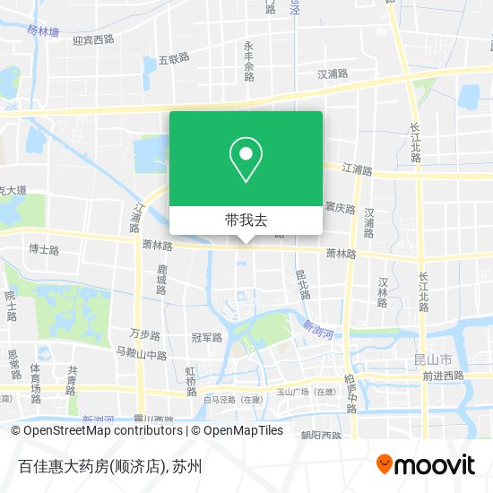 百佳惠大药房(顺济店)地图