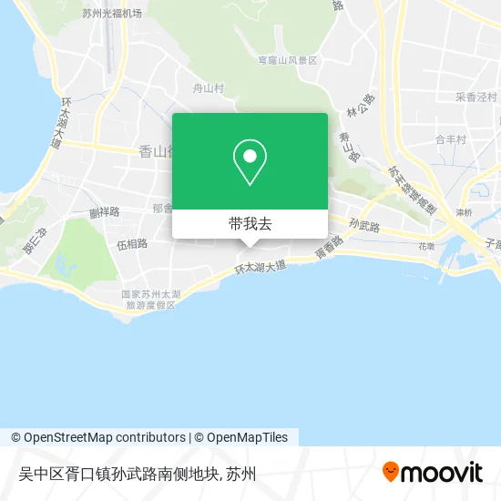 吴中区胥口镇孙武路南侧地块地图
