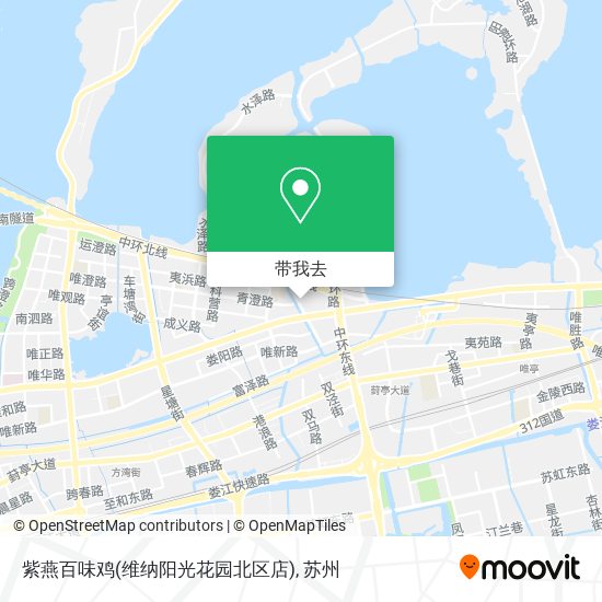 紫燕百味鸡(维纳阳光花园北区店)地图