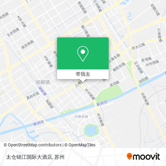 太仓锦江国际大酒店地图