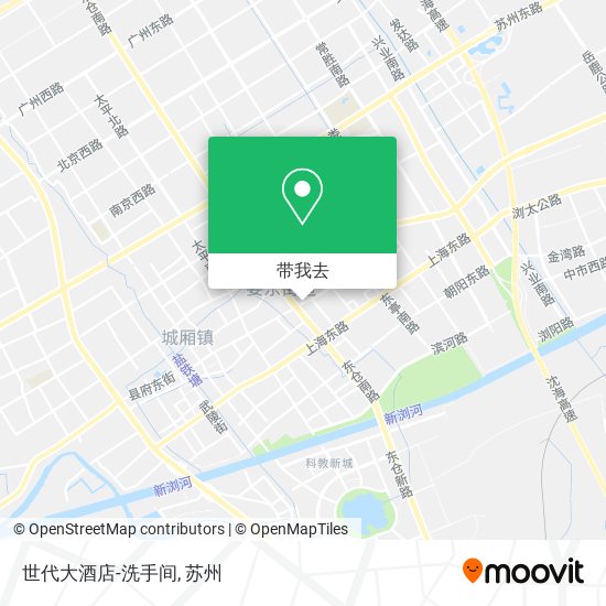 世代大酒店-洗手间地图