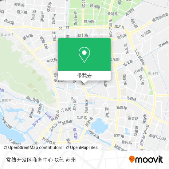 常熟开发区商务中心-C座地图