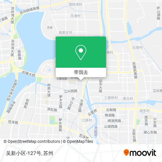 吴新小区-127号地图