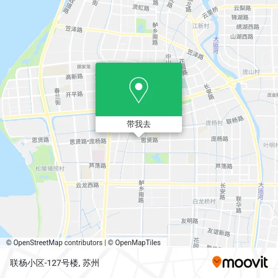 联杨小区-127号楼地图