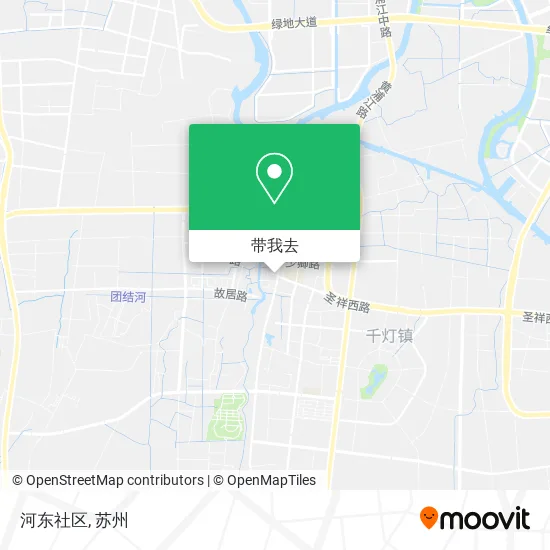 河东社区地图