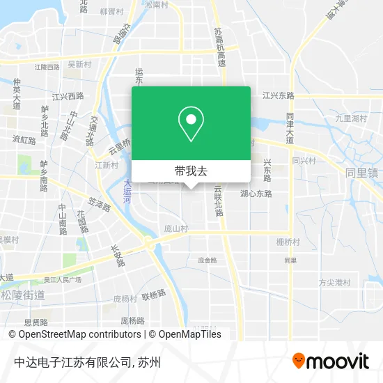中达电子江苏有限公司地图