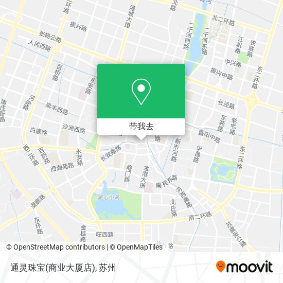 通灵珠宝(商业大厦店)地图