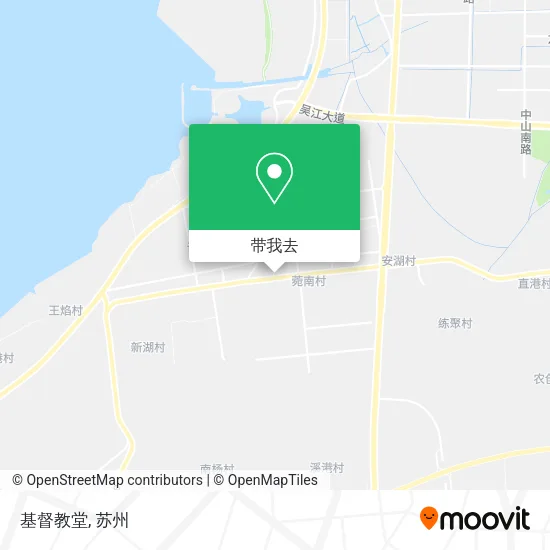 基督教堂地图