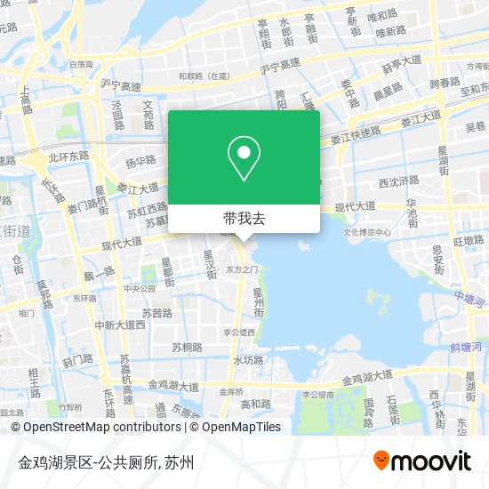 金鸡湖景区-公共厕所地图