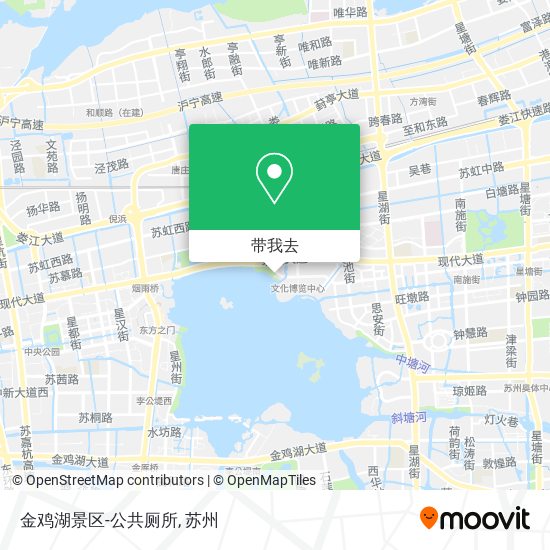 金鸡湖景区-公共厕所地图