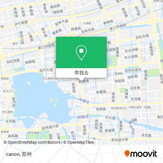 canon地图
