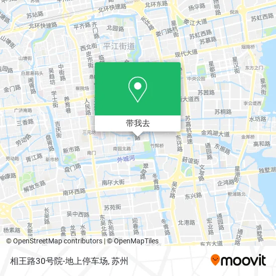 相王路30号院-地上停车场地图