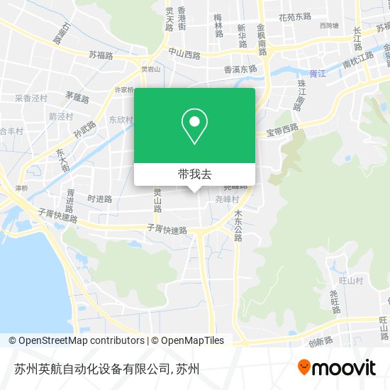 苏州英航自动化设备有限公司地图