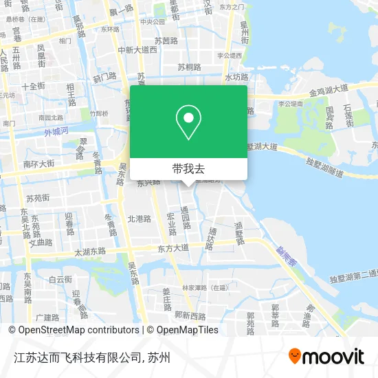 江苏达而飞科技有限公司地图