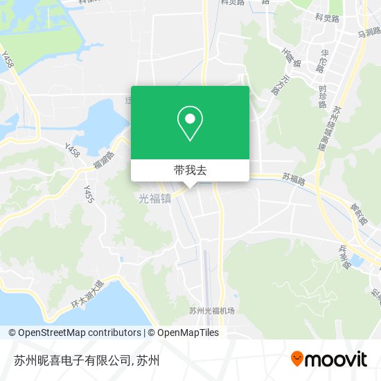 苏州昵喜电子有限公司地图