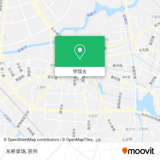 东桥菜场地图