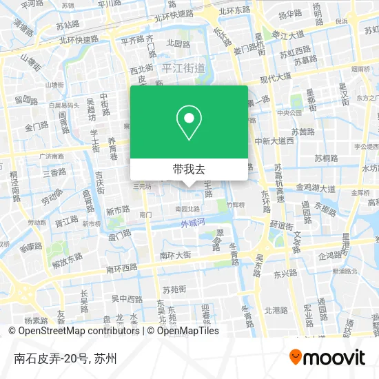 南石皮弄-20号地图