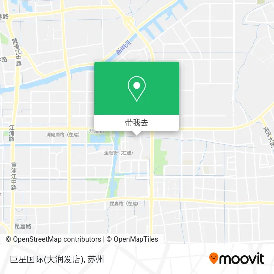 巨星国际(大润发店)地图