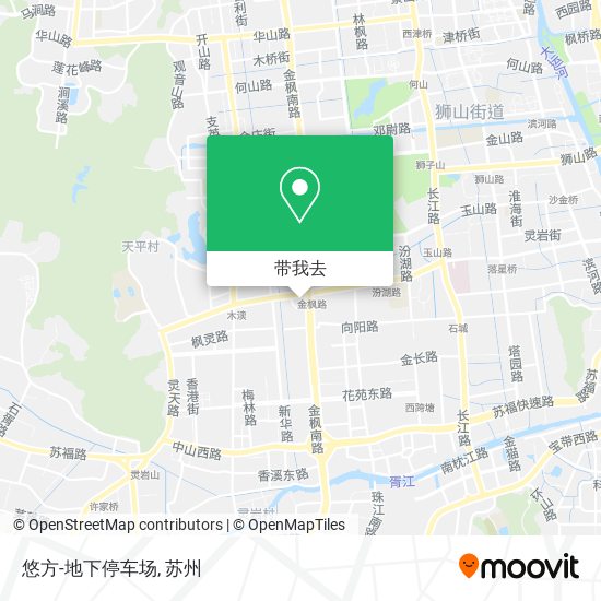 悠方-地下停车场地图