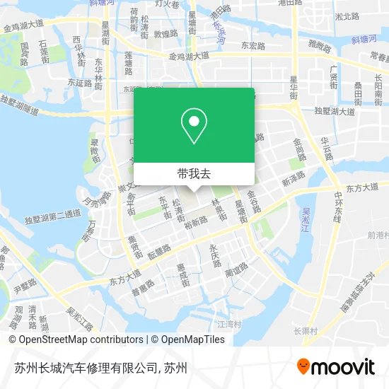 苏州长城汽车修理有限公司地图