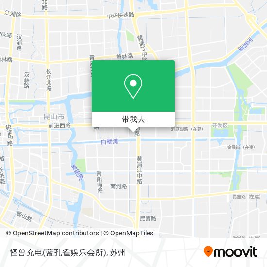 怪兽充电(蓝孔雀娱乐会所)地图