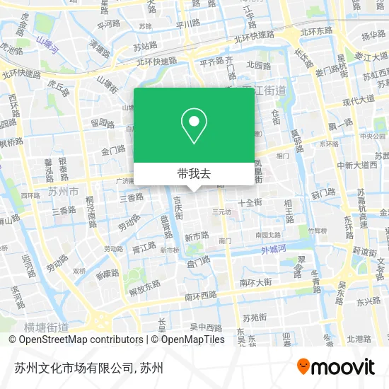 苏州文化市场有限公司地图