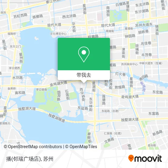 播(邻瑞广场店)地图