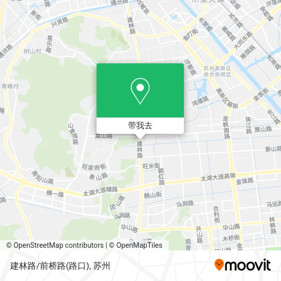 建林路/前桥路(路口)地图
