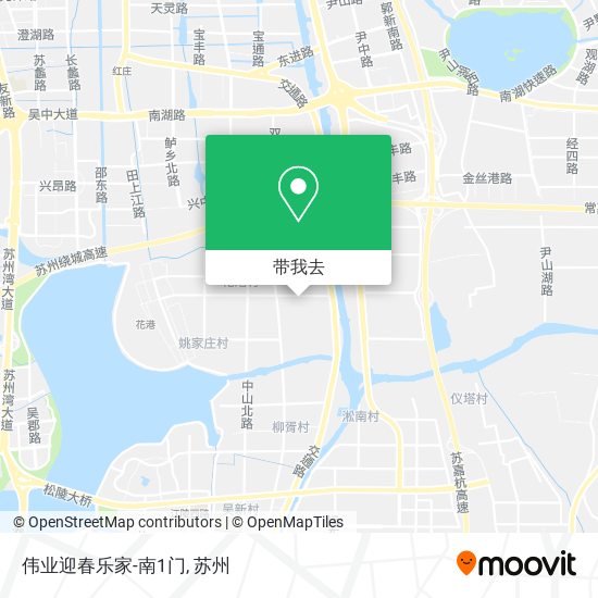 伟业迎春乐家-南1门地图