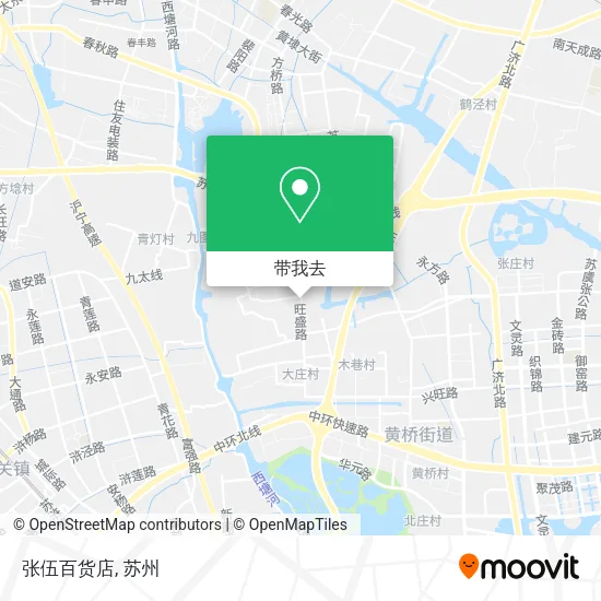 张伍百货店地图