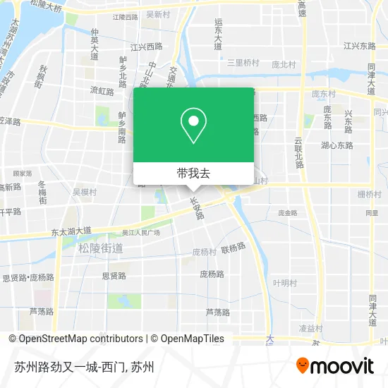 苏州路劲又一城-西门地图