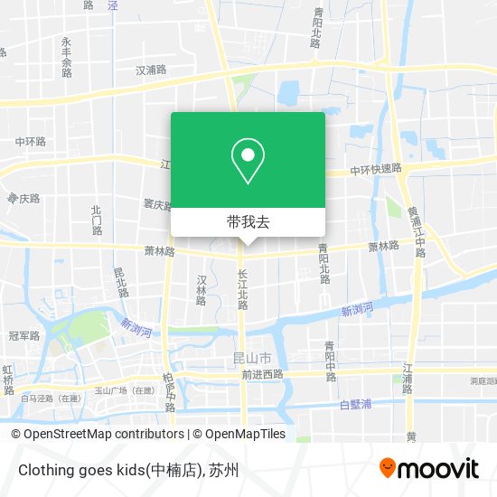 Clothing goes kids(中楠店)地图