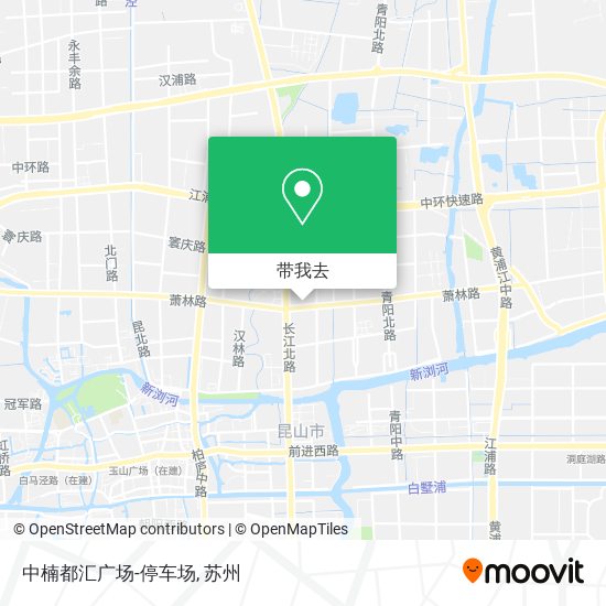中楠都汇广场-停车场地图