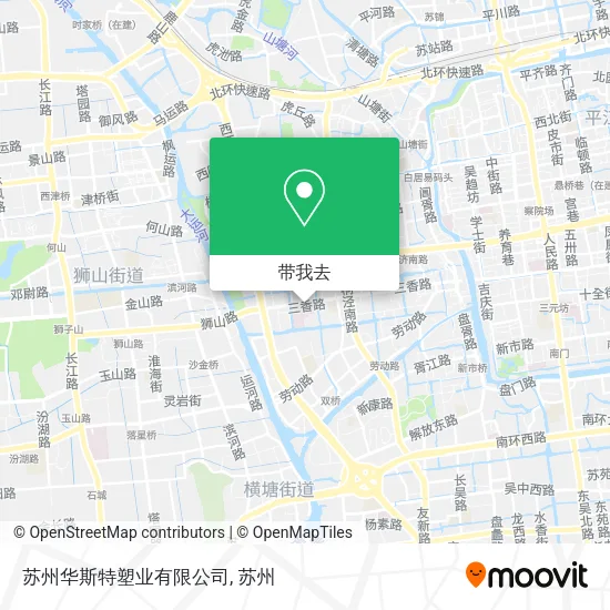 苏州华斯特塑业有限公司地图