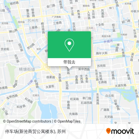 停车场(新沧商贸公寓楼东)地图
