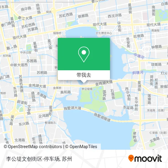 李公堤文创街区-停车场地图