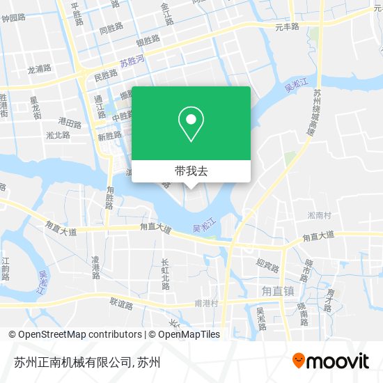 苏州正南机械有限公司地图