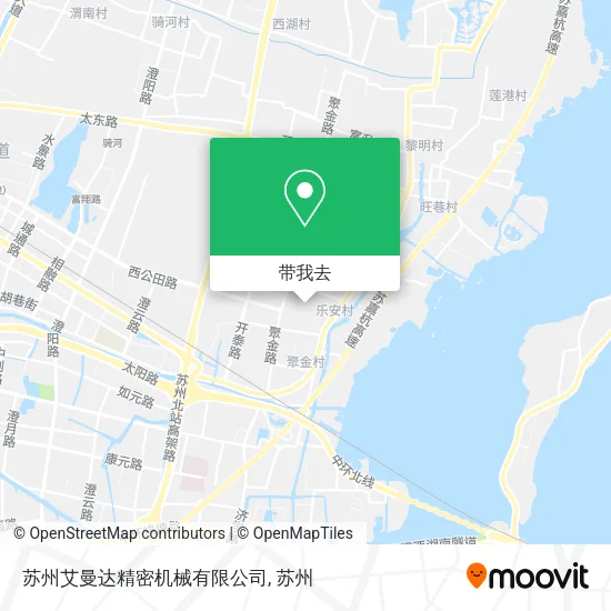 苏州艾曼达精密机械有限公司地图