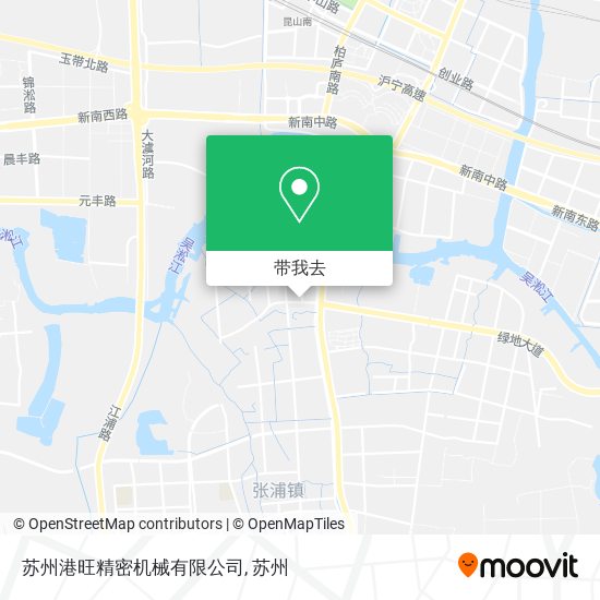 苏州港旺精密机械有限公司地图