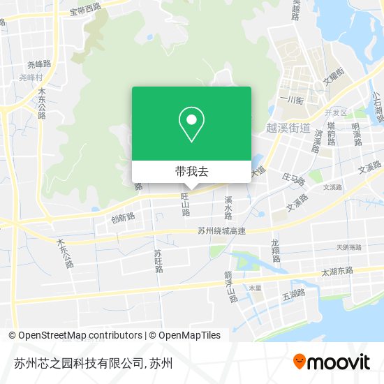 苏州芯之园科技有限公司地图