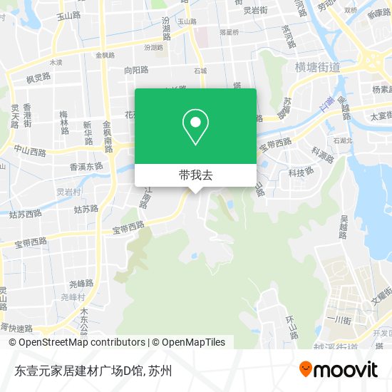 东壹元家居建材广场D馆地图