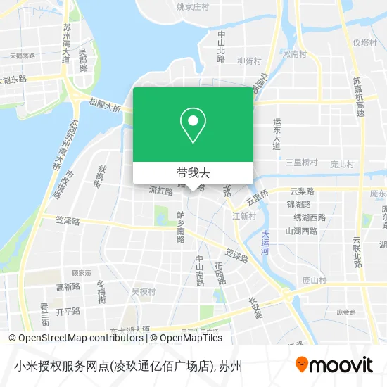 小米授权服务网点(凌玖通亿佰广场店)地图