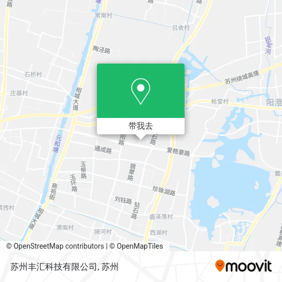 苏州丰汇科技有限公司地图
