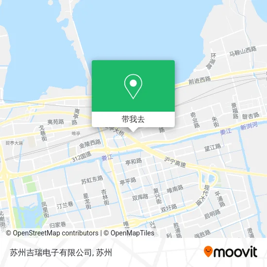 苏州吉瑞电子有限公司地图