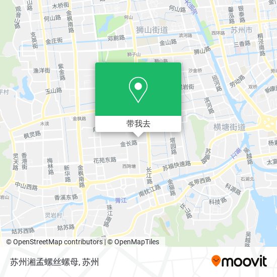 苏州湘孟螺丝螺母地图