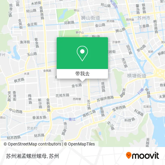 苏州湘孟螺丝螺母地图