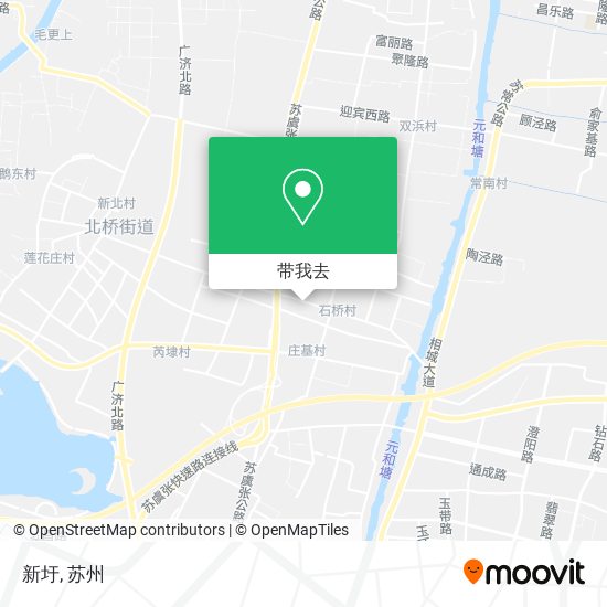 新圩地图