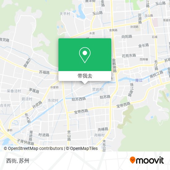 西街地图